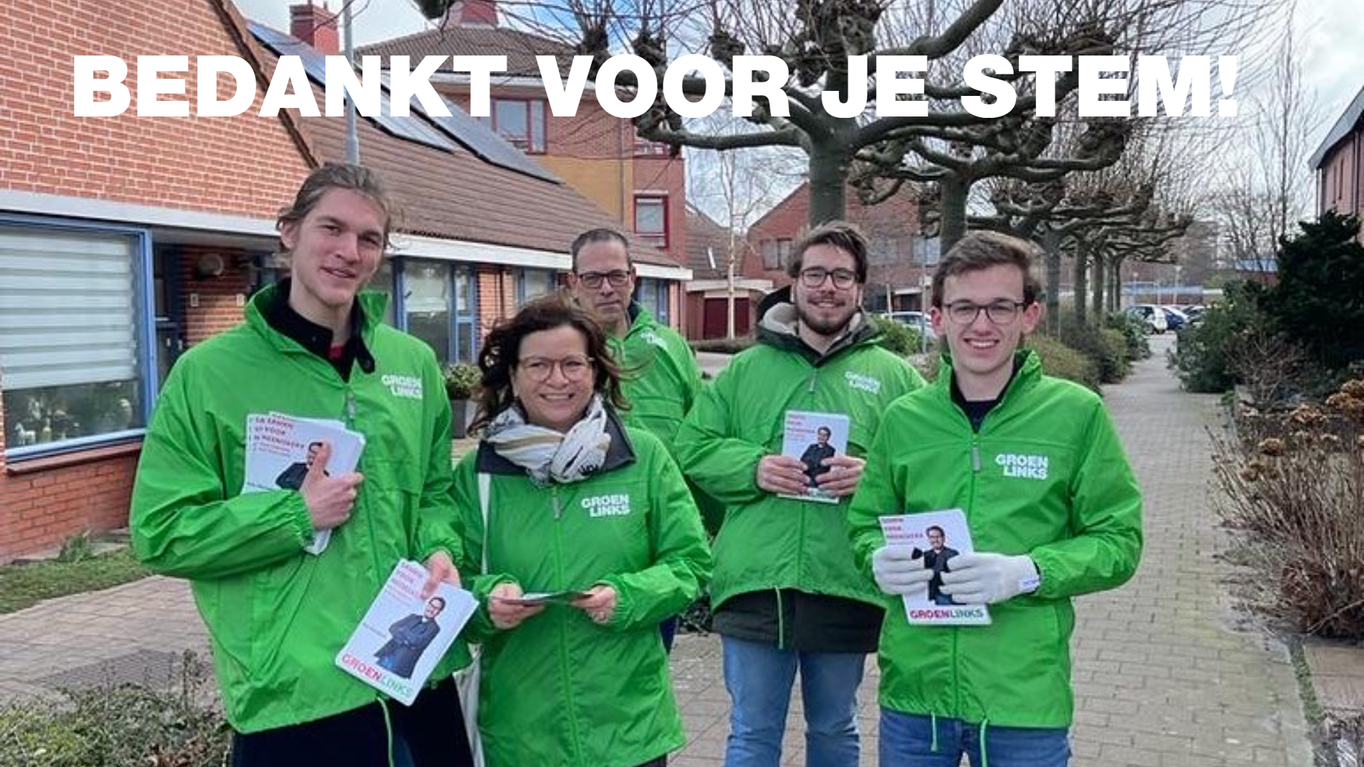 bedankt